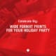 Celebrate Big: Wide Format Prints for Your Holiday Party, a new blog from Davis Direct